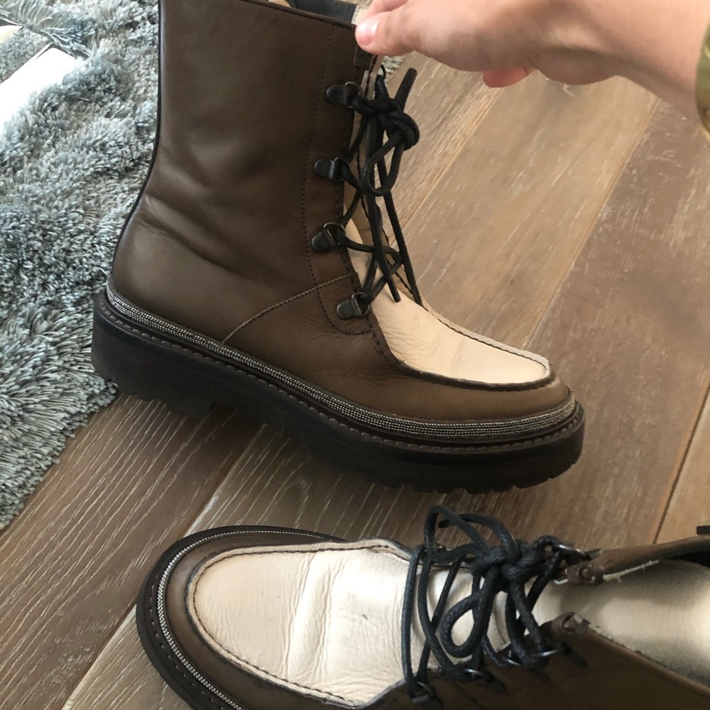 Brunello cucinelli boots 🥾 size 381/2 - Picture 5 of 7